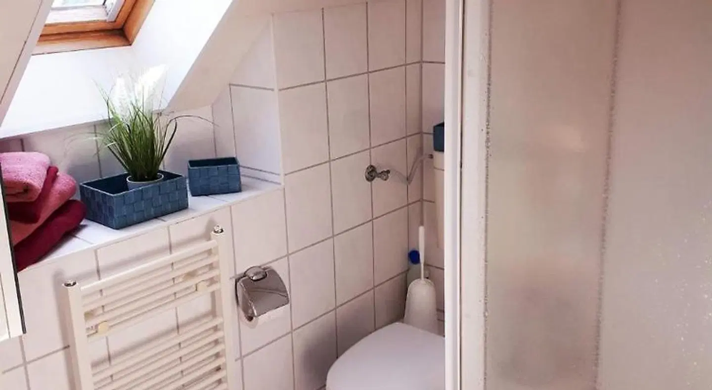 Pension Friesenkate am Deich Badezimmer