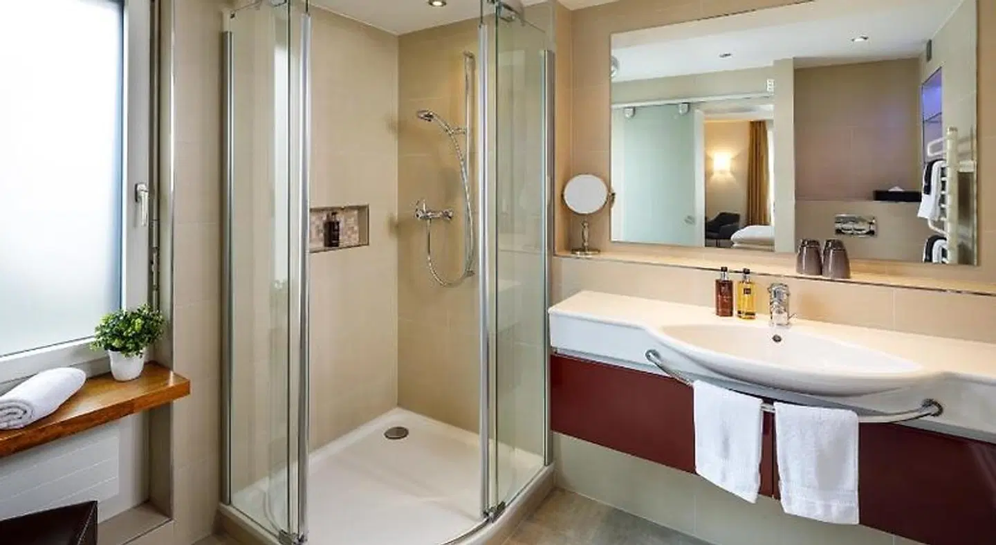 Aparthotel Familie Hugenschmidt Badezimmer