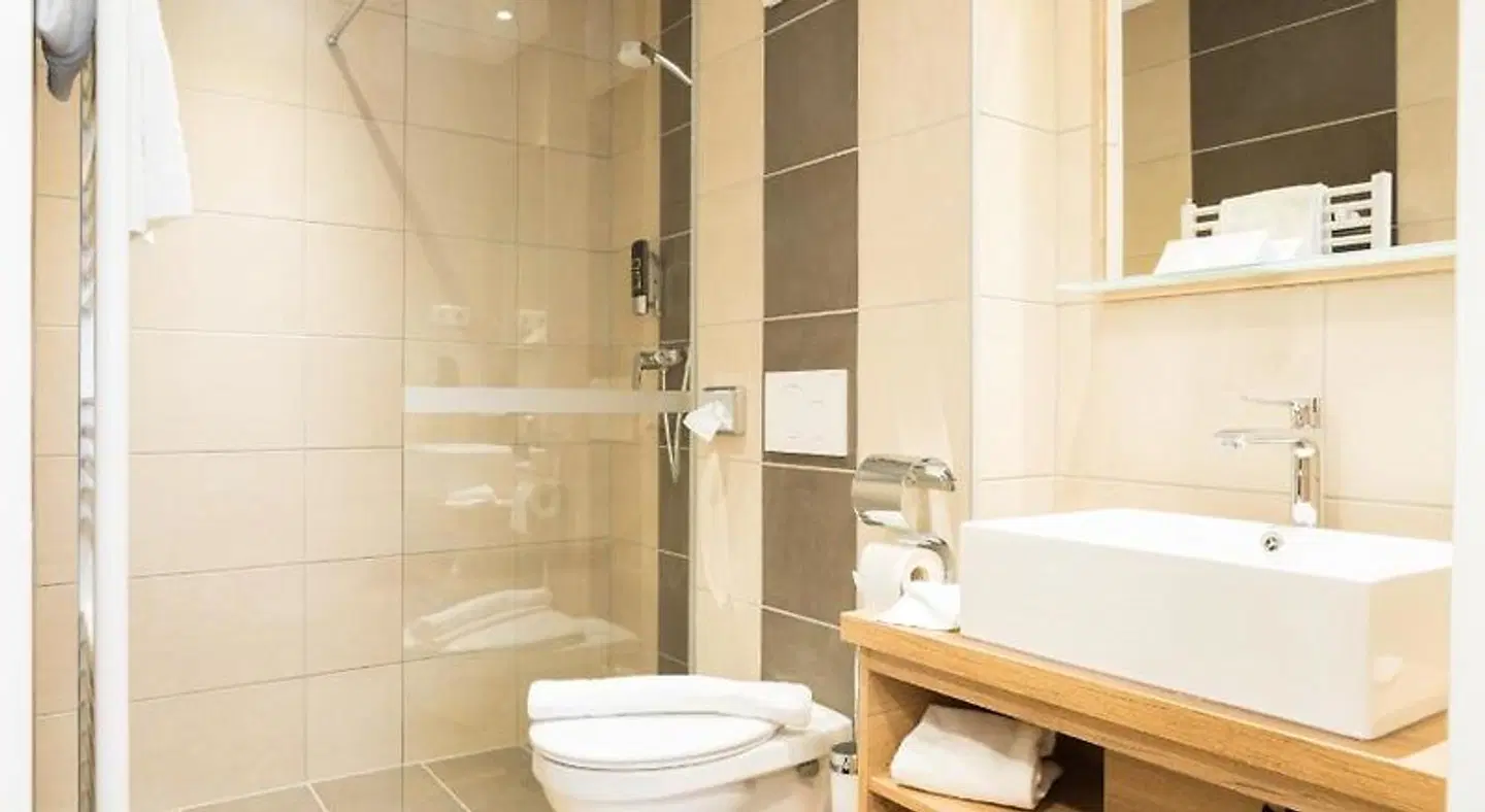 Hotel Wirtshaus Stiegler Badezimmer