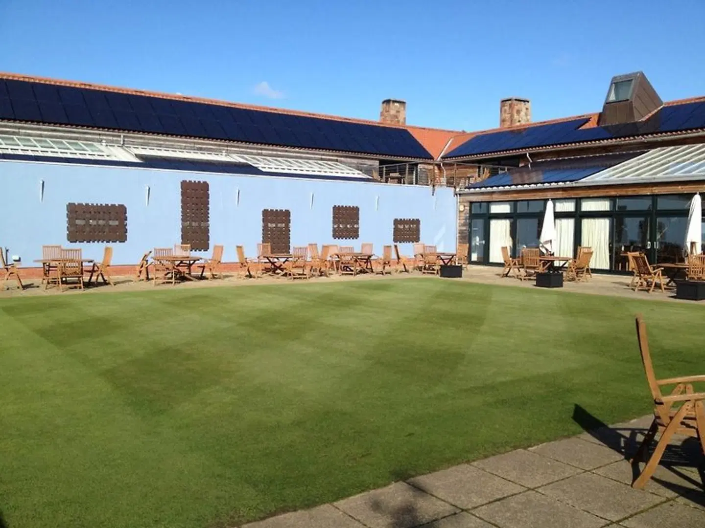The Lodge at Craigielaw and Golf Courses Terrasse