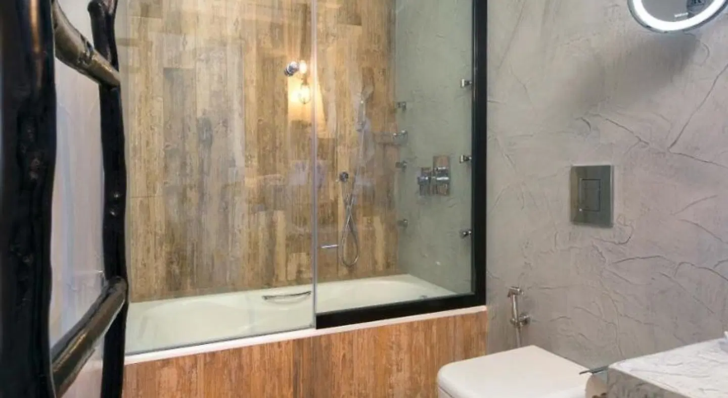 Lindos Shore Superior Studio Badezimmer