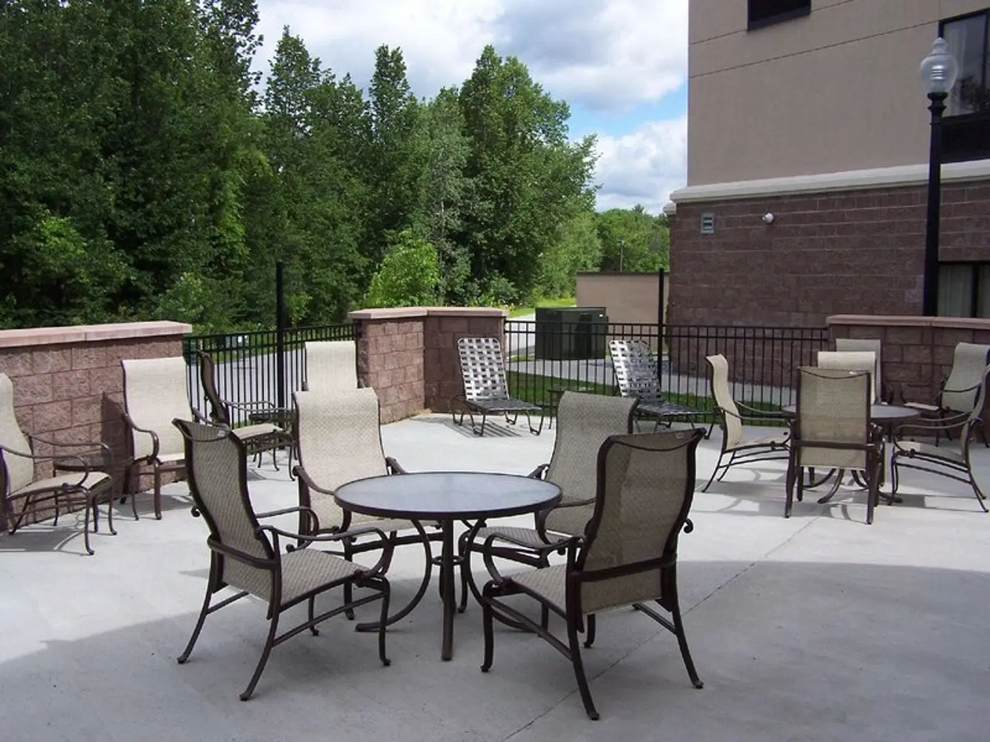 Hampton Inn Bennington Terrasse