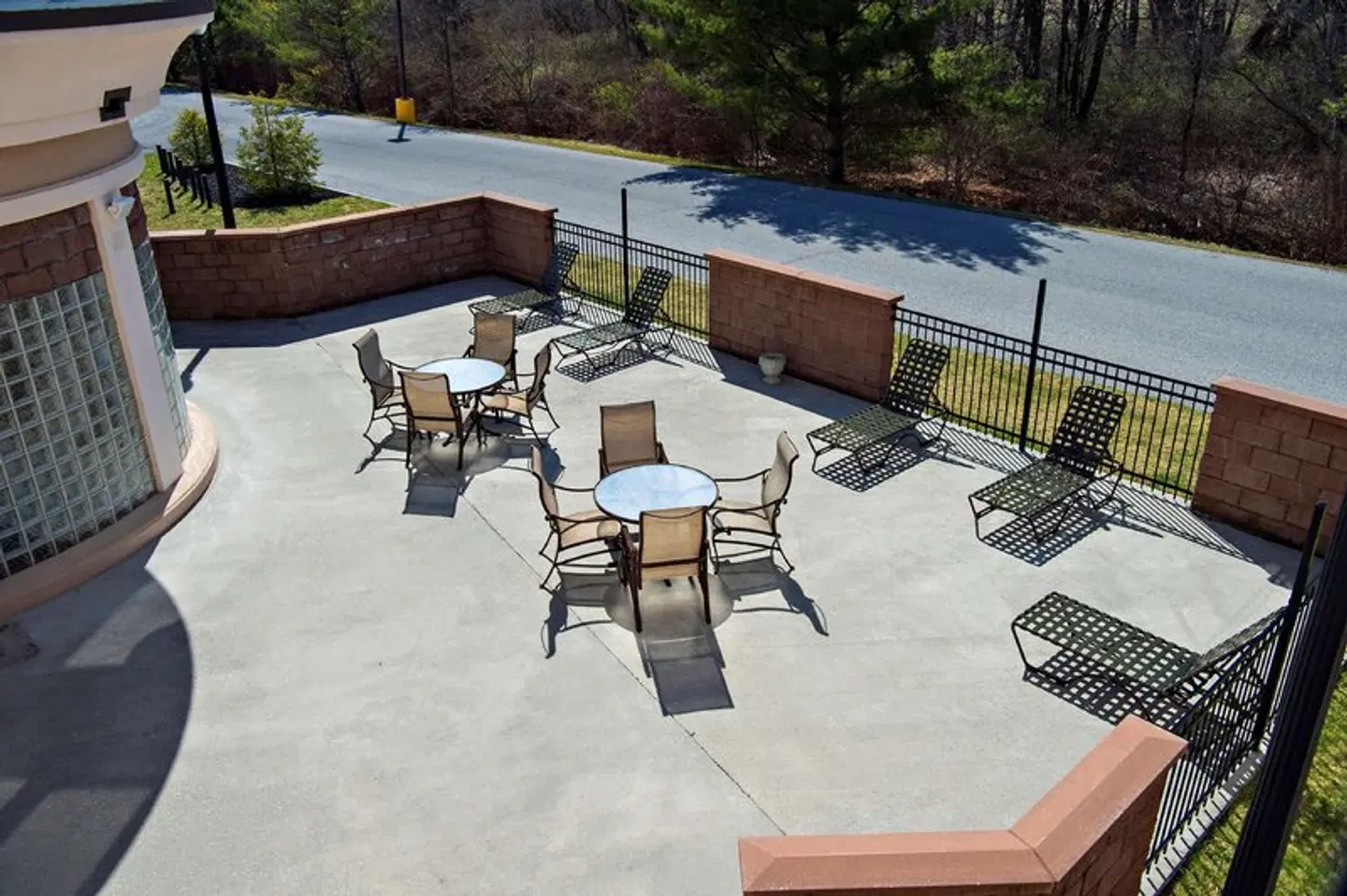 Hampton Inn Bennington Terrasse
