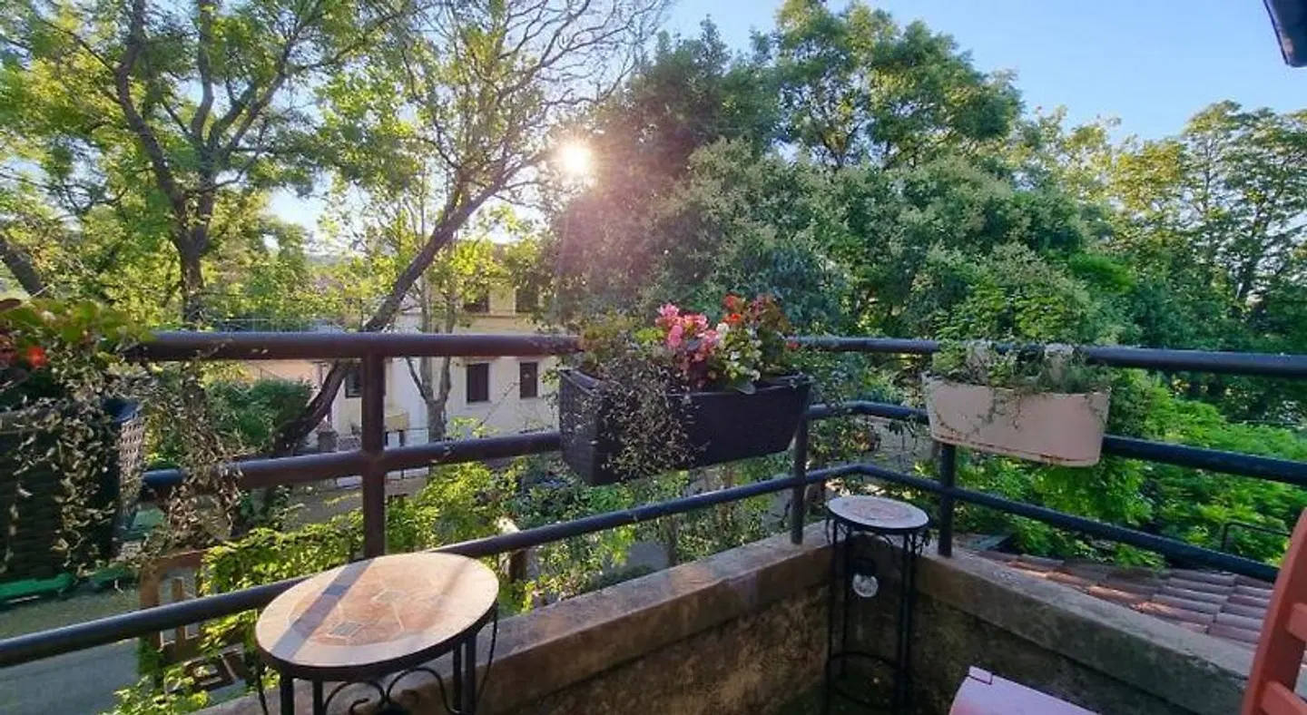 Das Hostel Rijeka Terrasse