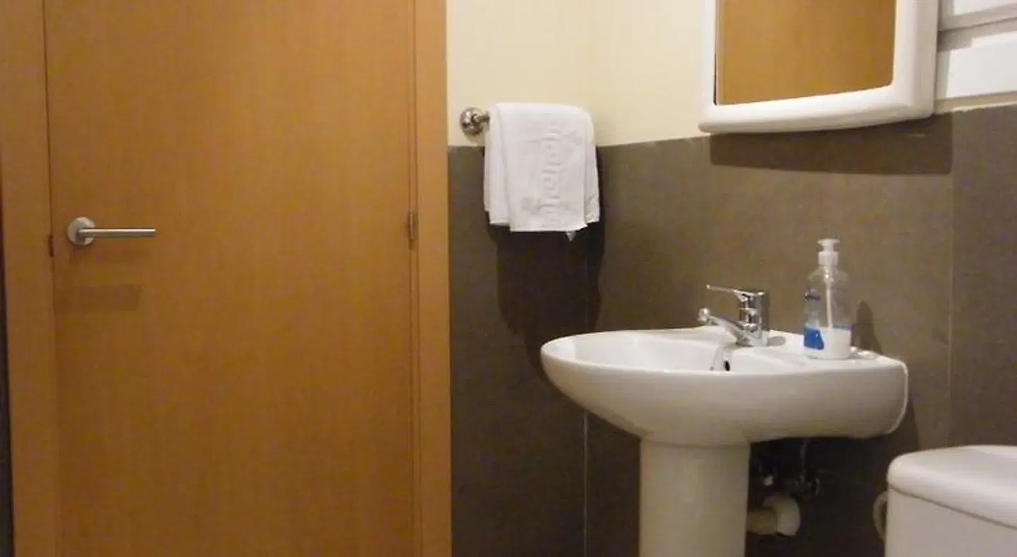 Pensión Corona Badezimmer