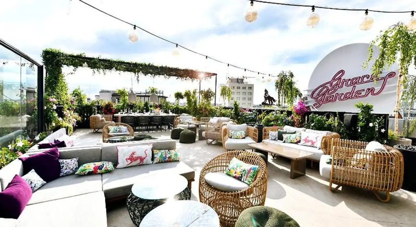 Hotel Zoo Berlin Terrasse