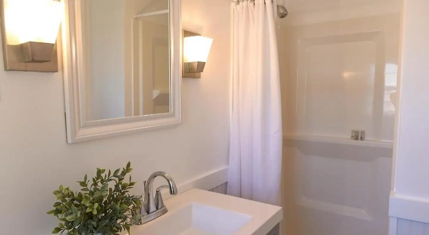 Cape Cod Veranda Badezimmer