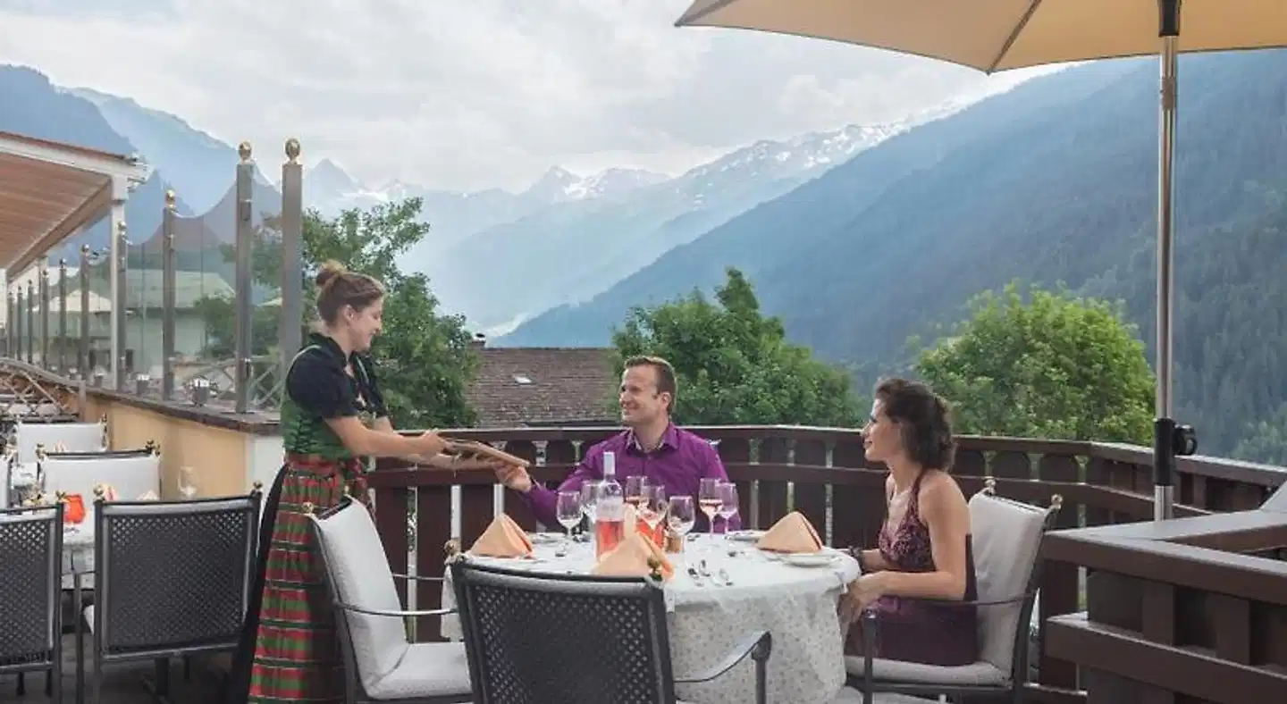 Zamangspitze Terrasse
