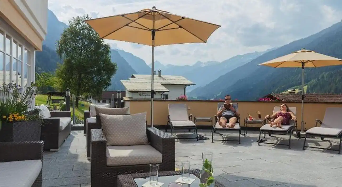 Zamangspitze Terrasse