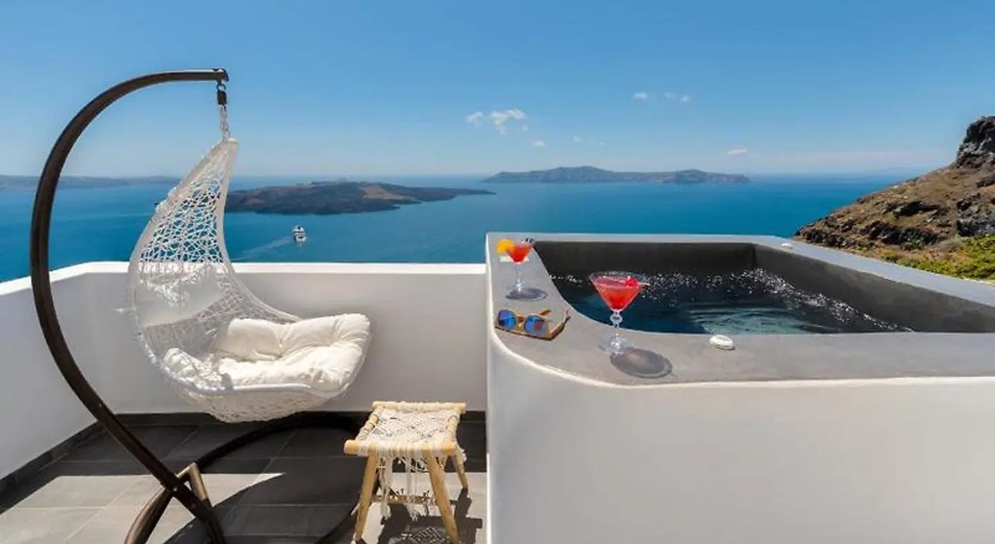 Katris Apartments Terrasse