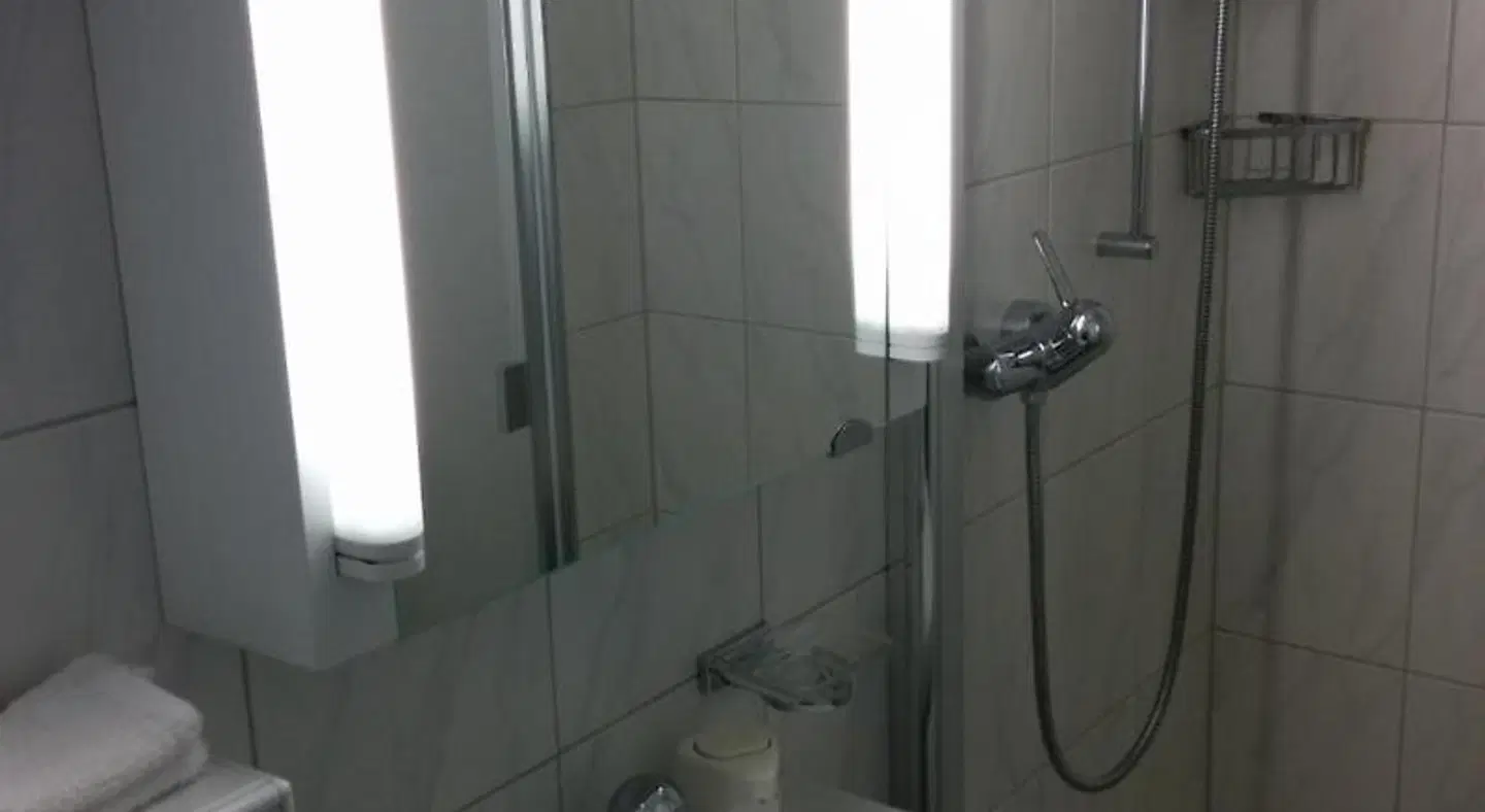 Hotel Terminus Badezimmer