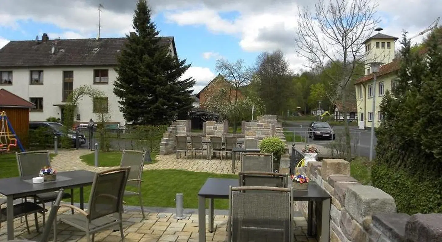Hotel Thüringer Hof Terrasse