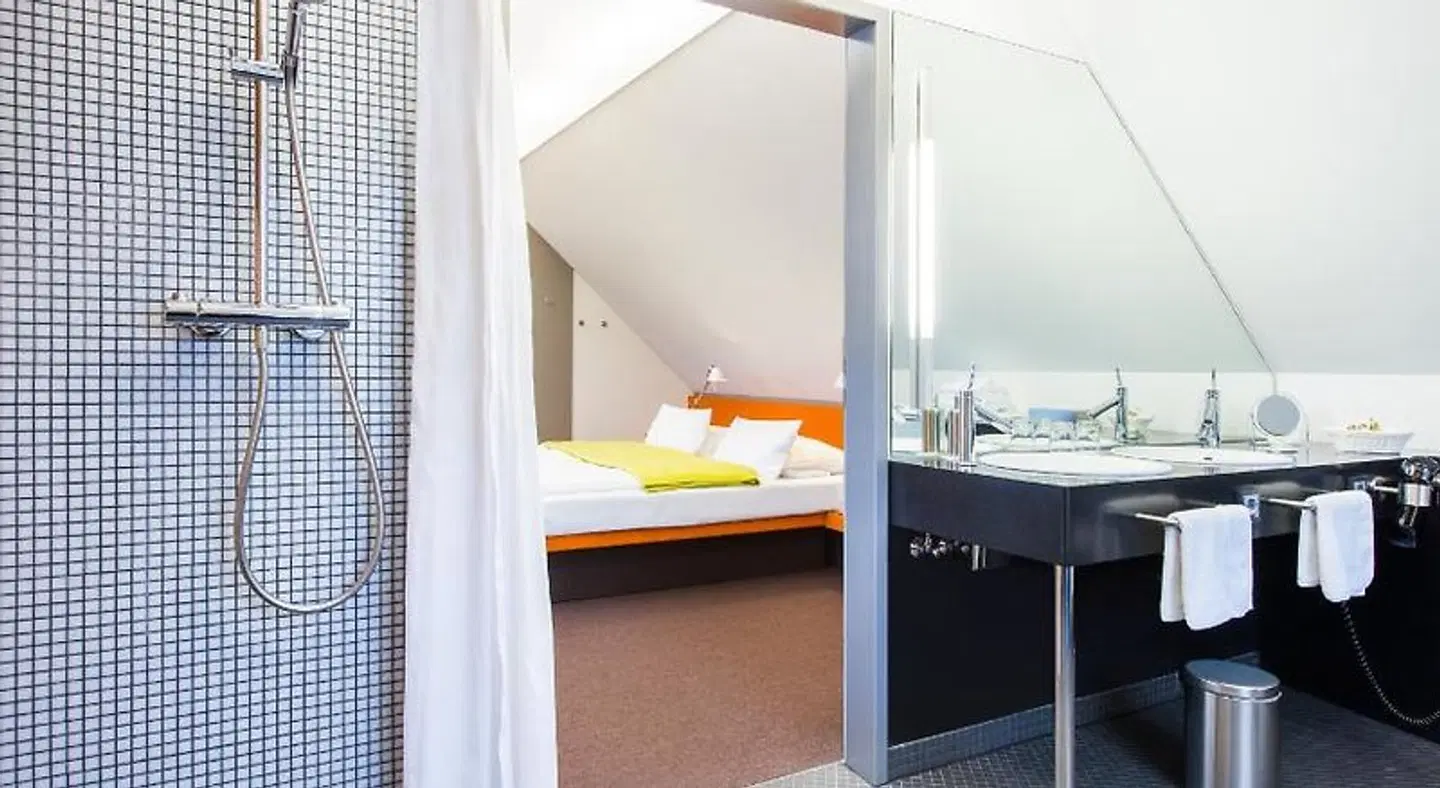 Hotel hauswindschur Badezimmer