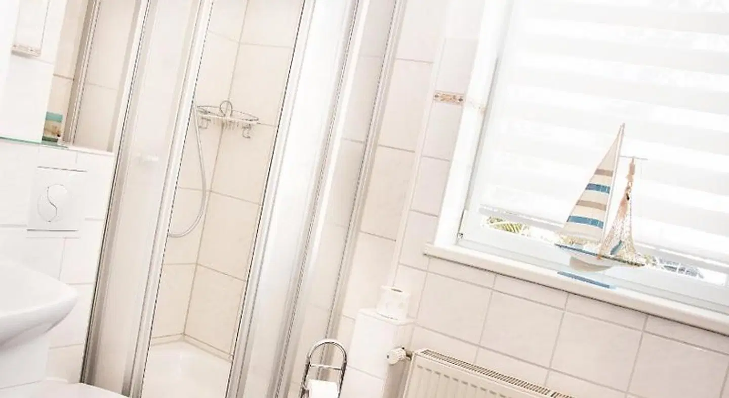 Ferienwohnung am Alten Hafen Badezimmer