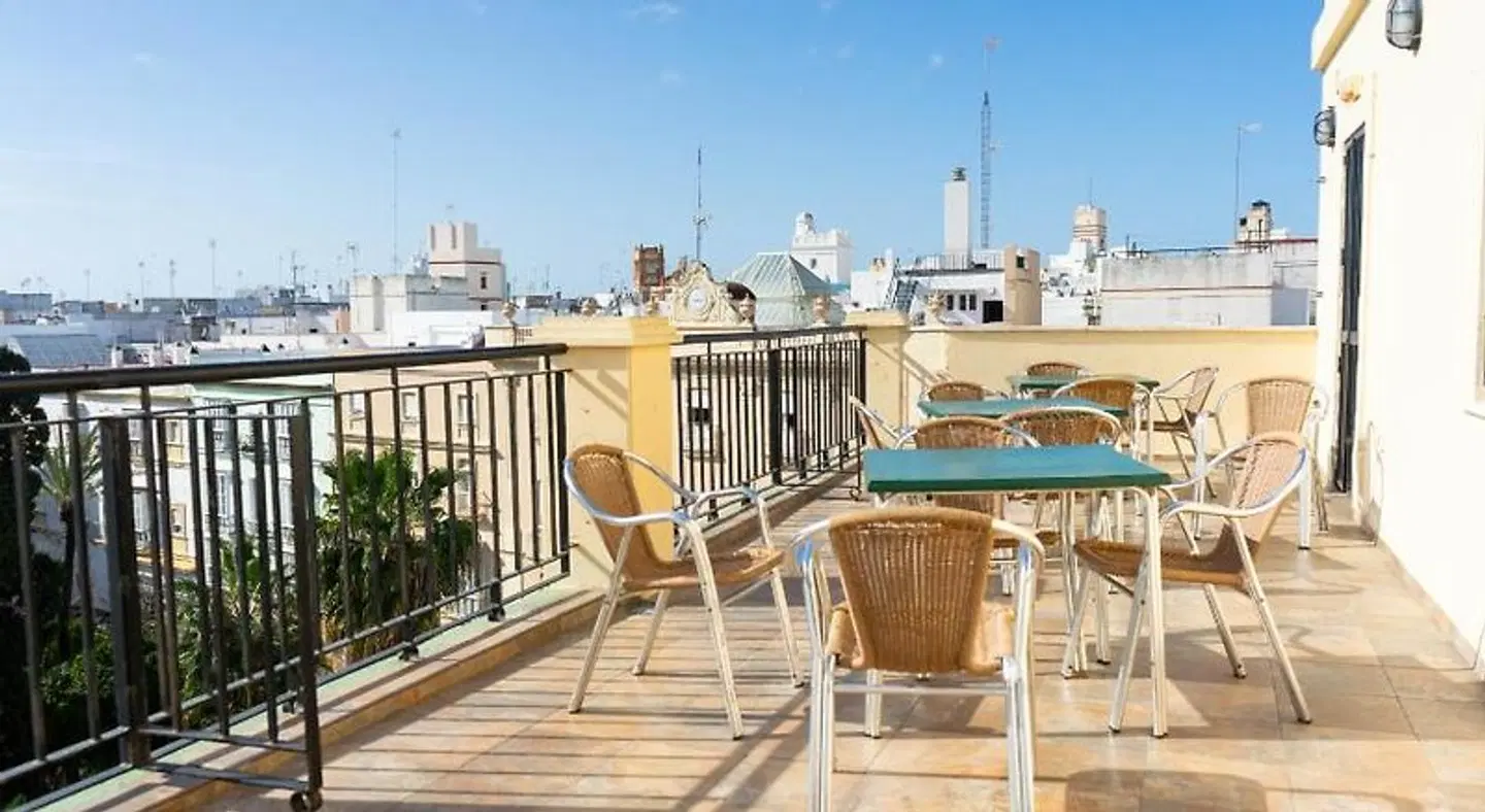 Residencia de Estudiantes Cádiz Centro Terrasse