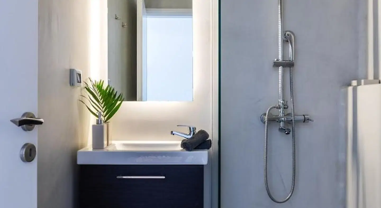 Aegean View Apartments Mykonos Badezimmer