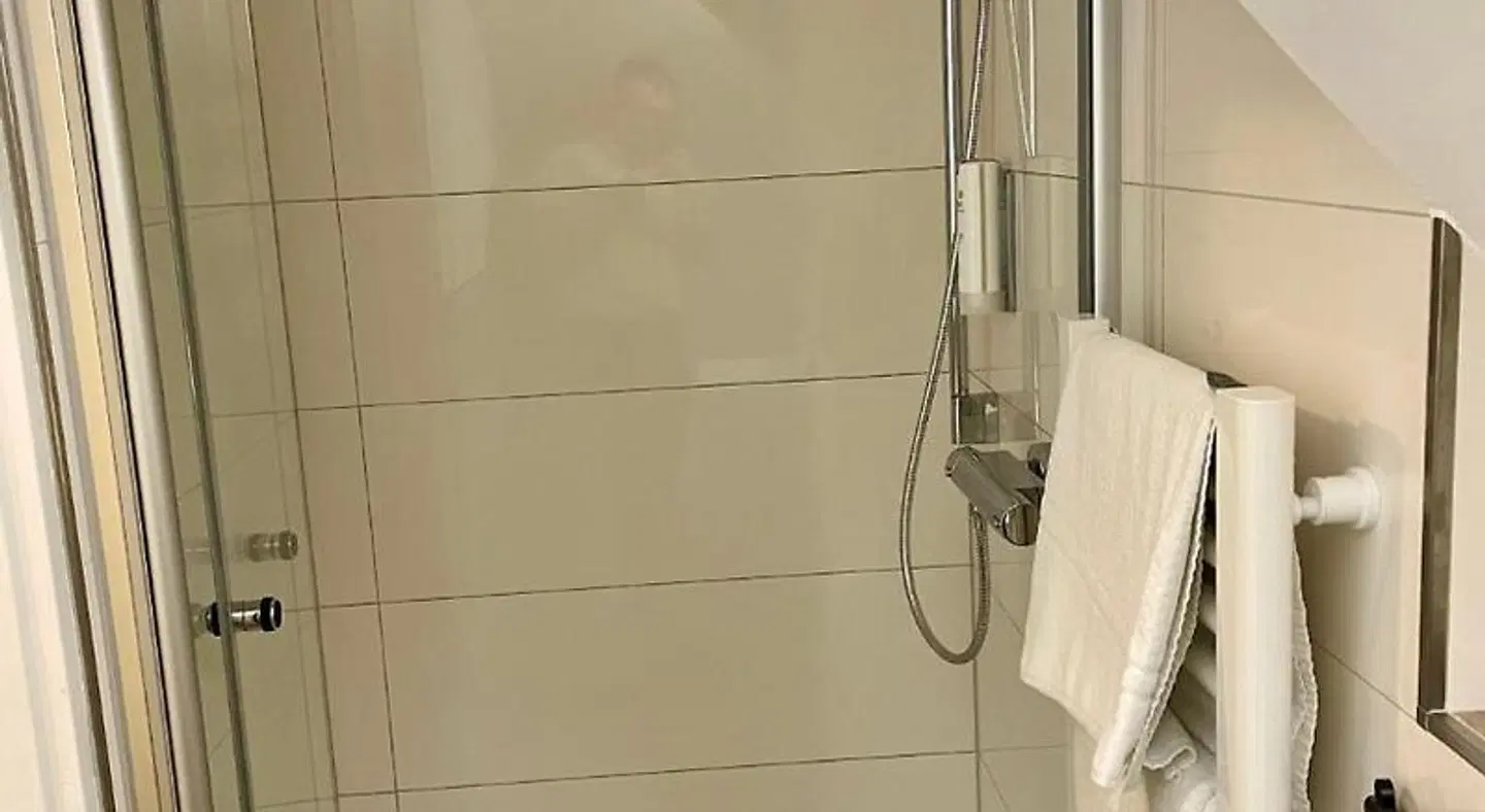 Gasthof Scharfe Kurve Badezimmer