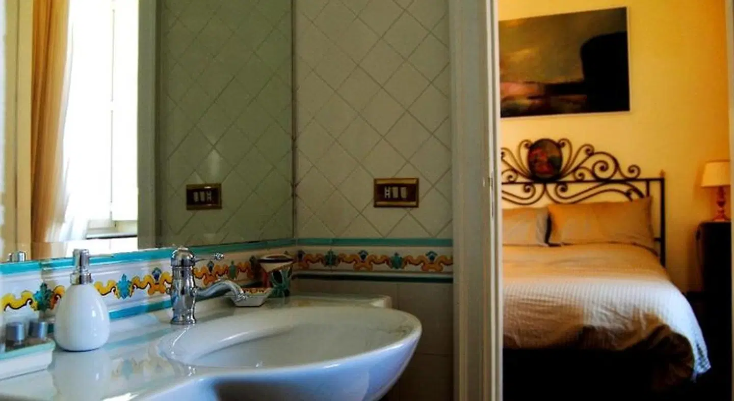 Calabritto Suite Badezimmer