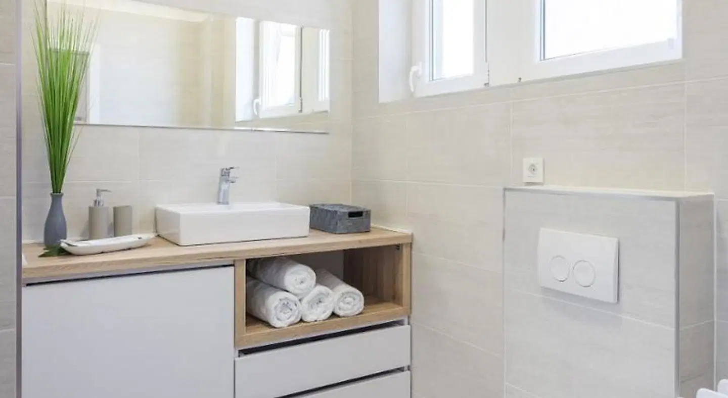 Flower Square Studio - Heart of the City Center Badezimmer