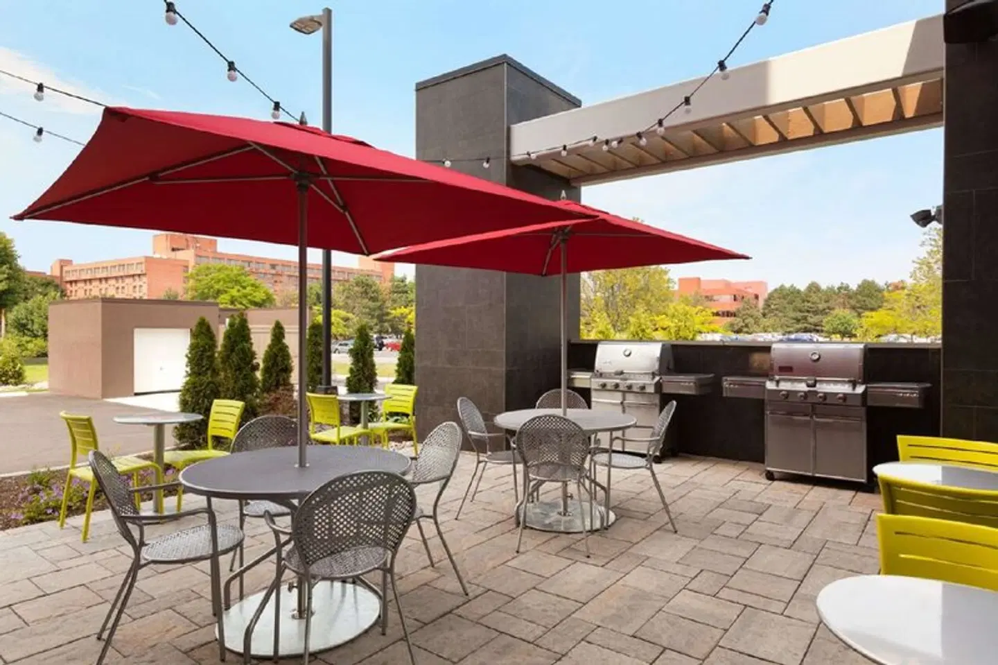 Home2 Suites by Hilton Albany Airport/Wolf Rd Terrasse