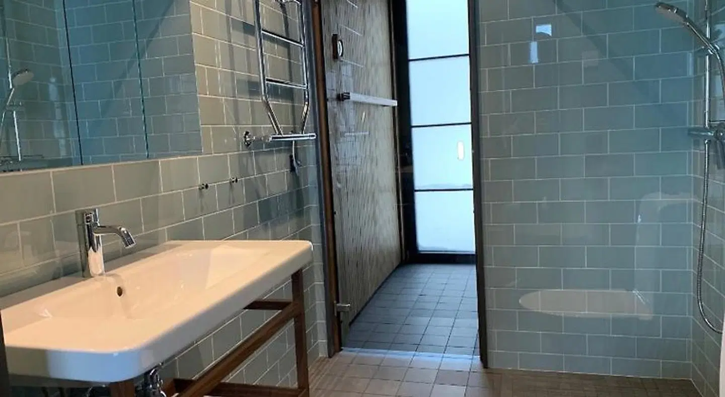Mountain Lodge Badezimmer