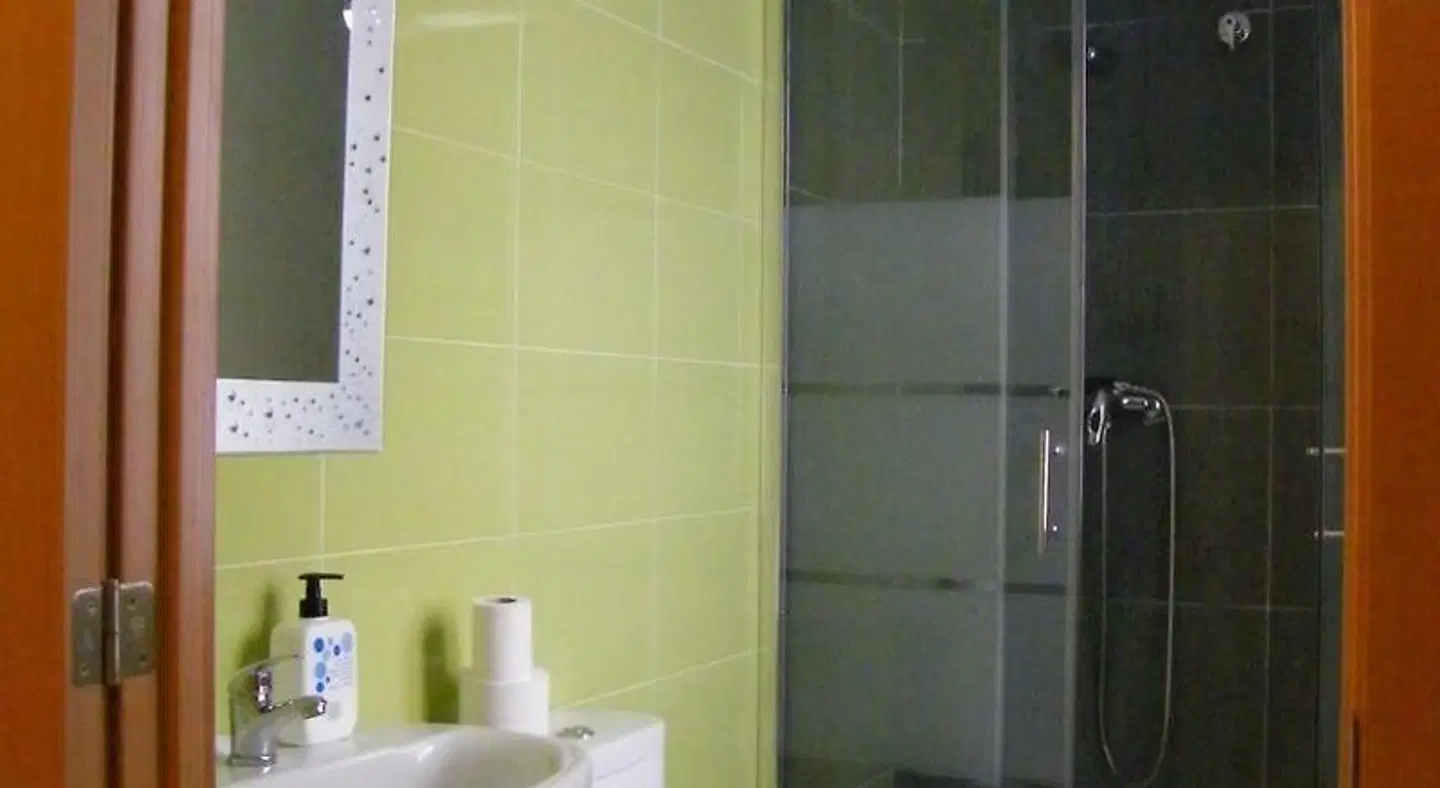 Pensión Corona Badezimmer