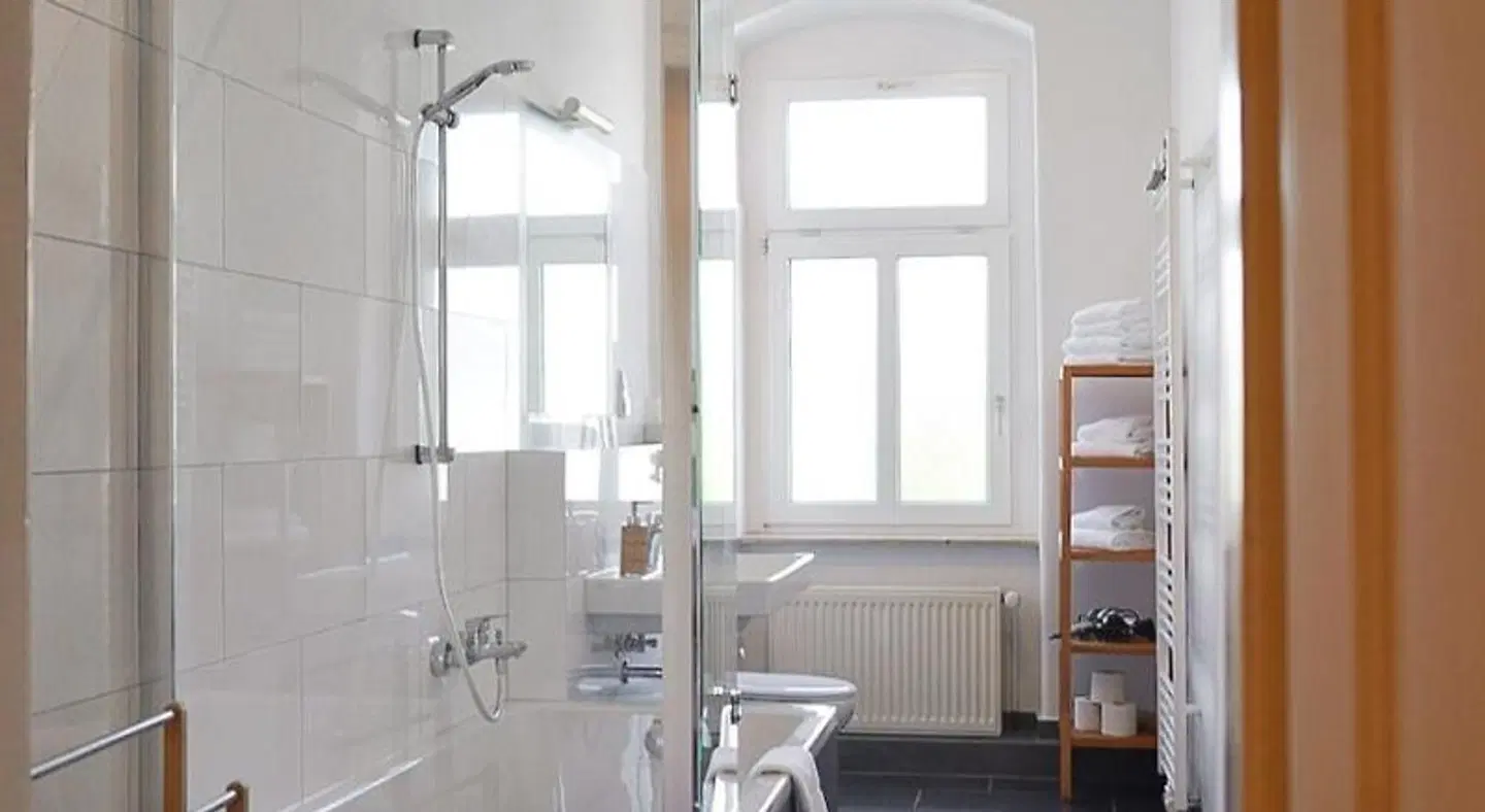 Aparthotel Mitte Badezimmer