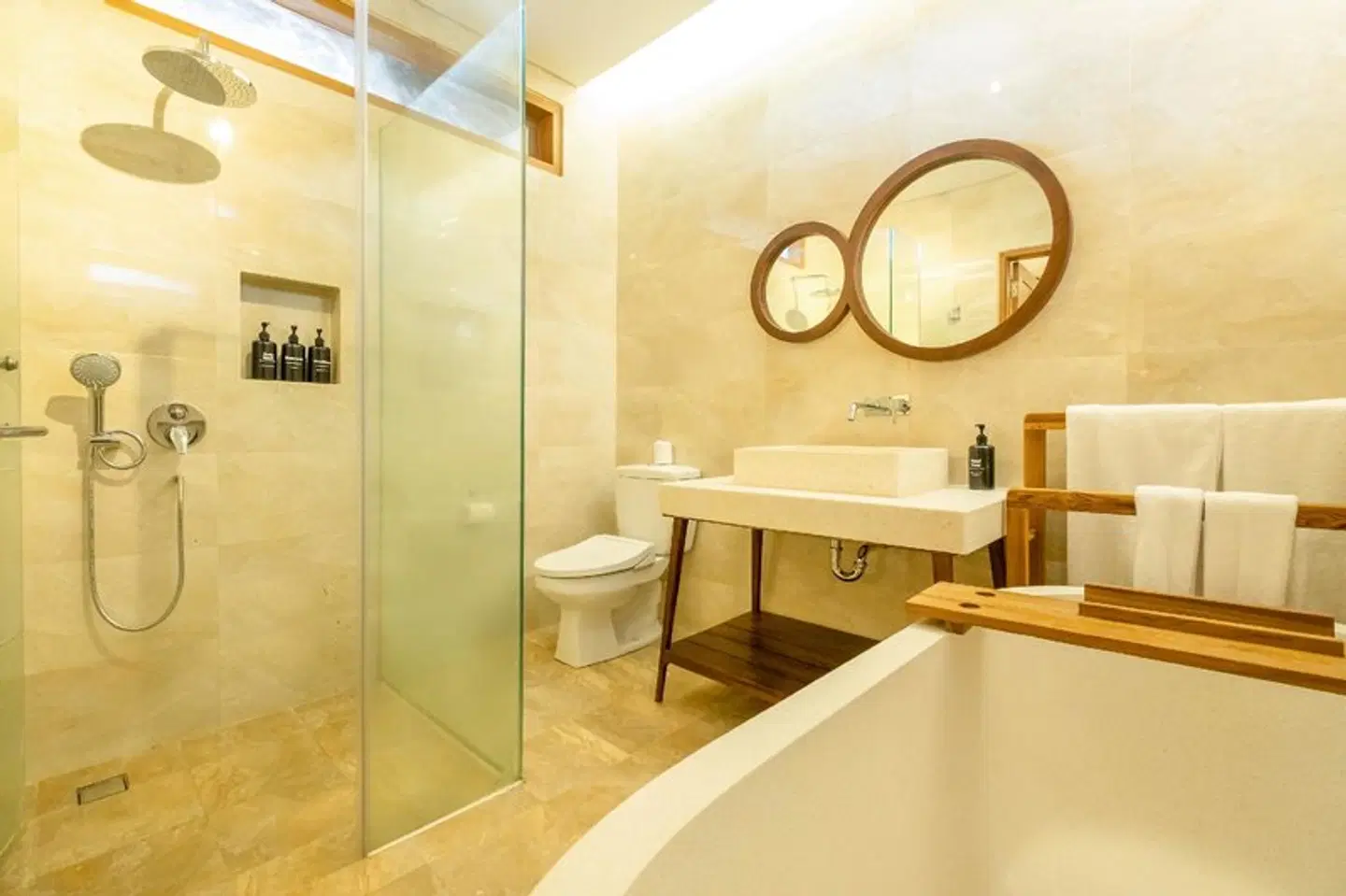 Bhuwana Ubud Hotel Badezimmer
