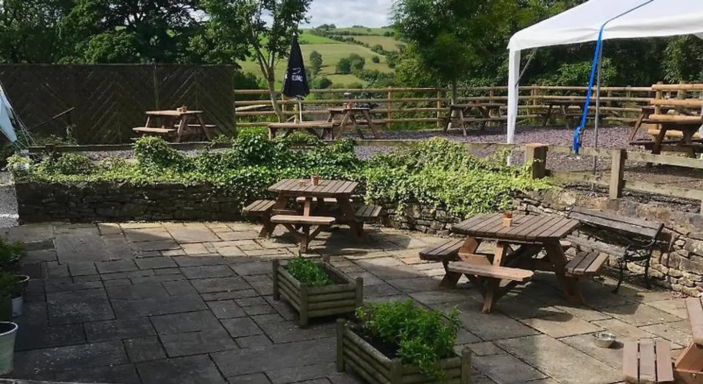 Black Lion Inn Garten