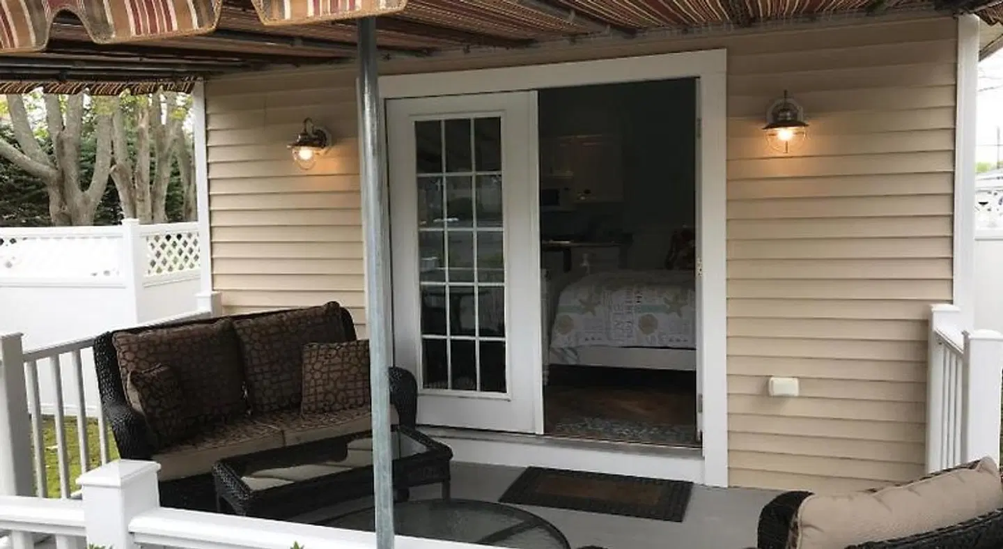 Falmouth Heights Motor Lodge Terrasse