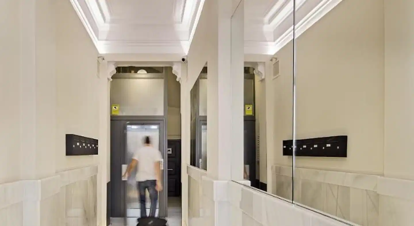 Hotel Sagrada Familia Apartments Badezimmer