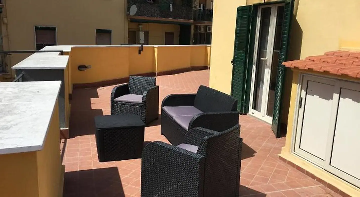 Villa Rosa Apartments Terrasse