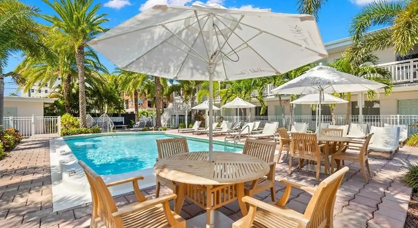 Hotel Cabana Clearwater Beach Terrasse