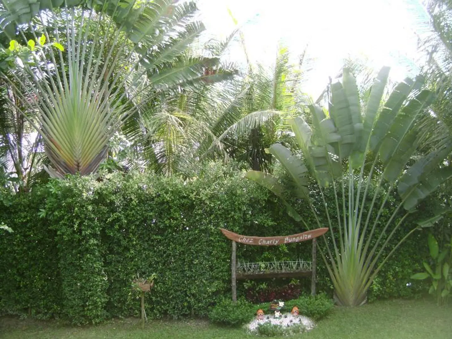 Chez Charly Bungalow Garten