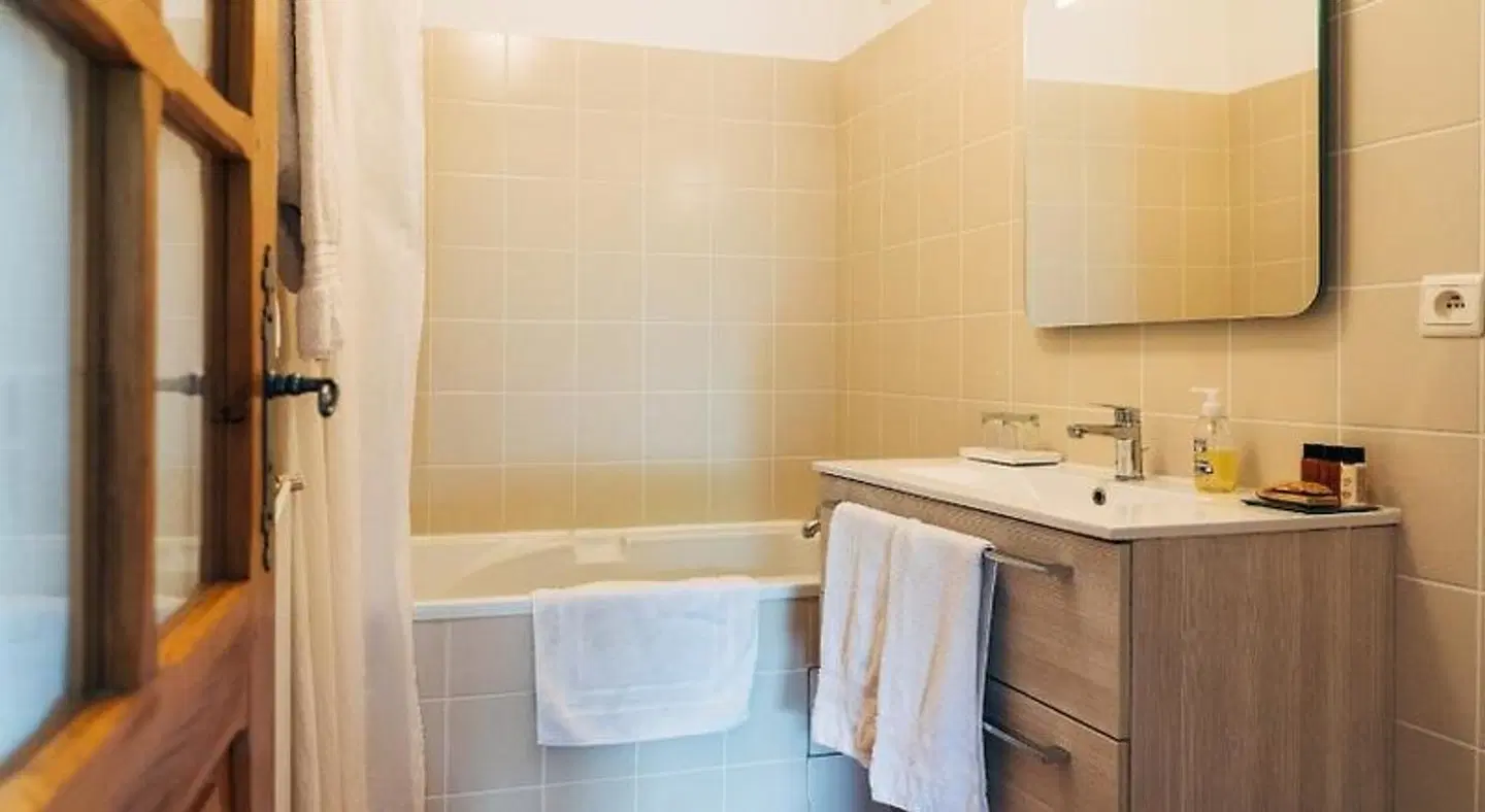 Bed & Breakfast Eth Berye Petit Badezimmer
