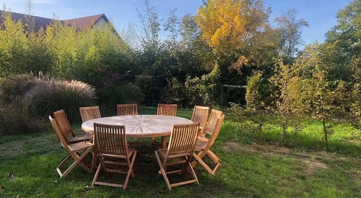 Le Clos des Poulies Garten
