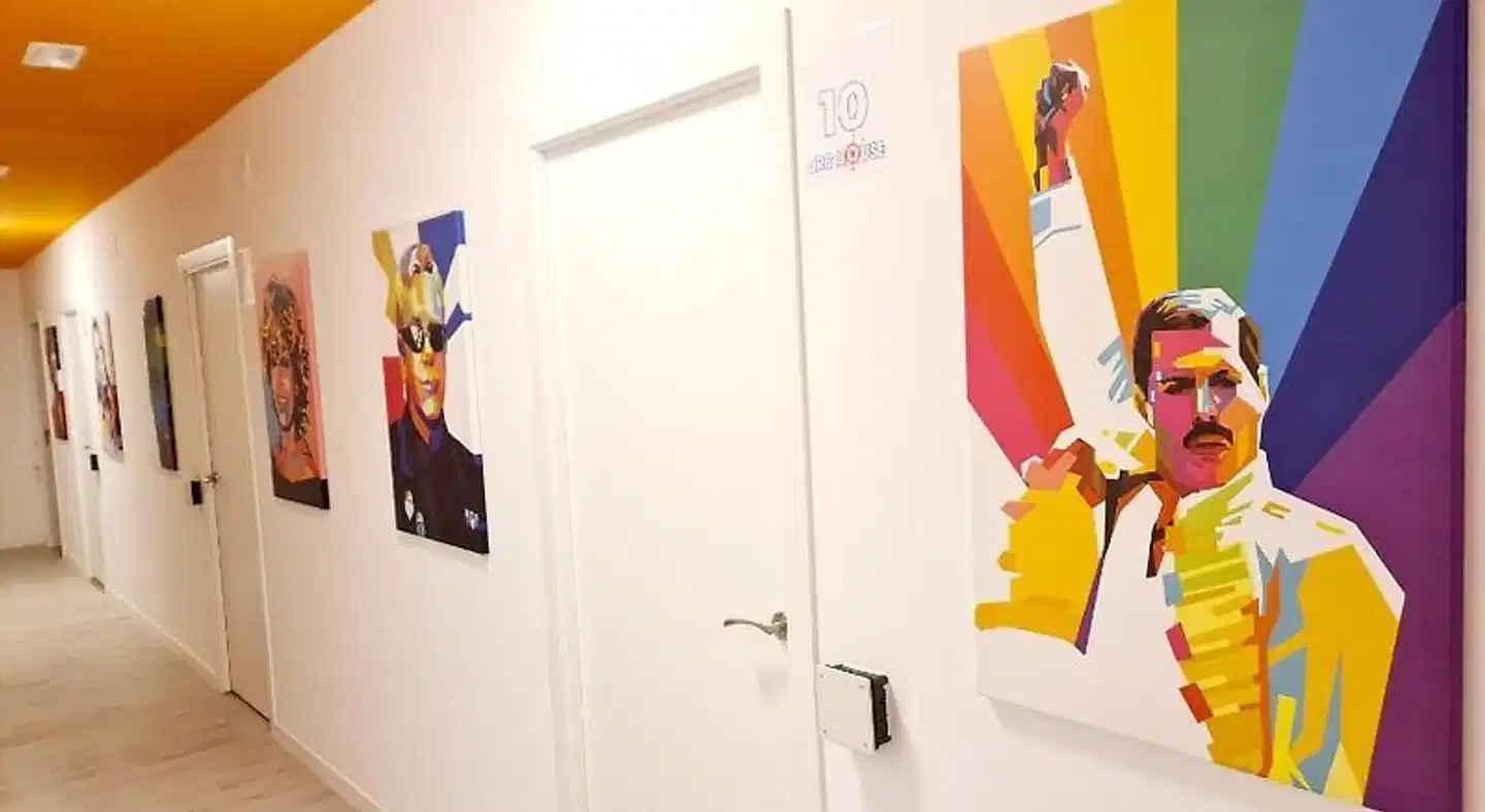 Arc House Madrid Badezimmer