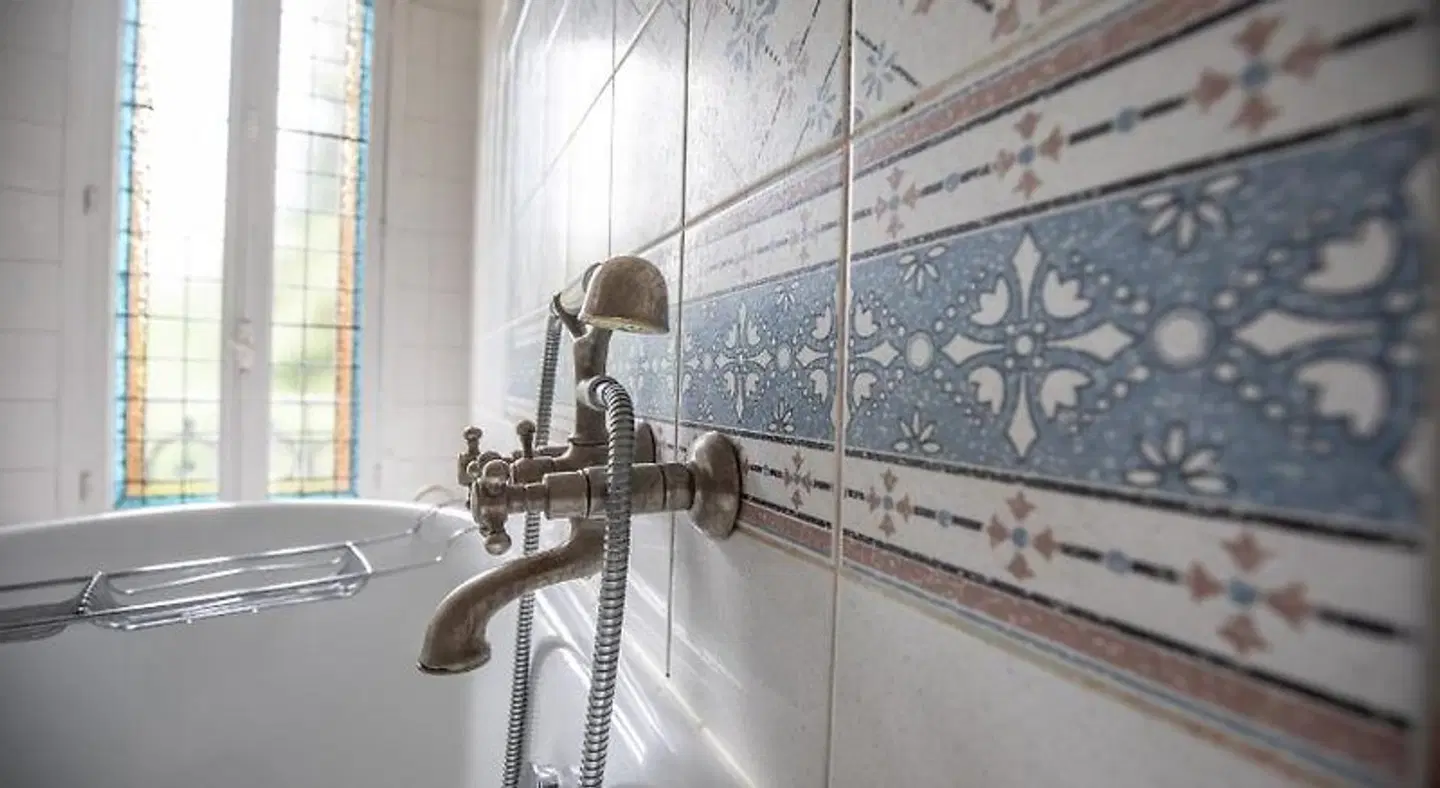 Hôtel Terminus Badezimmer