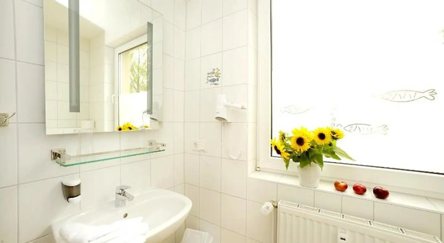 Gasthaus Lübsche Thorweide Badezimmer