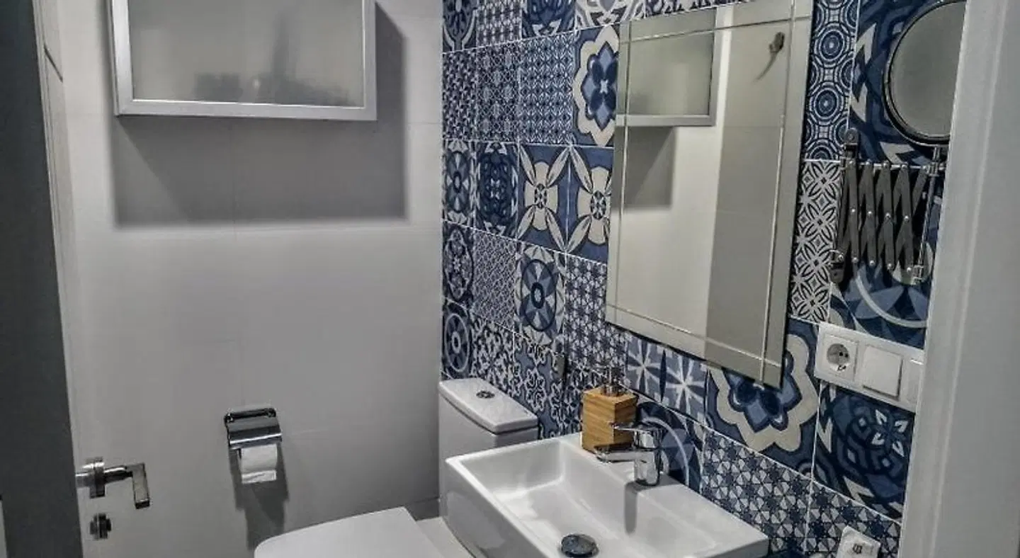 Apartamentos El Vestuario Badezimmer