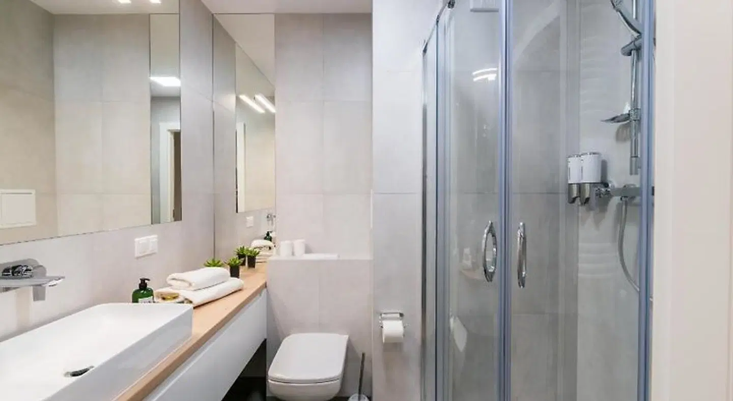 Q17 Apartments Badezimmer