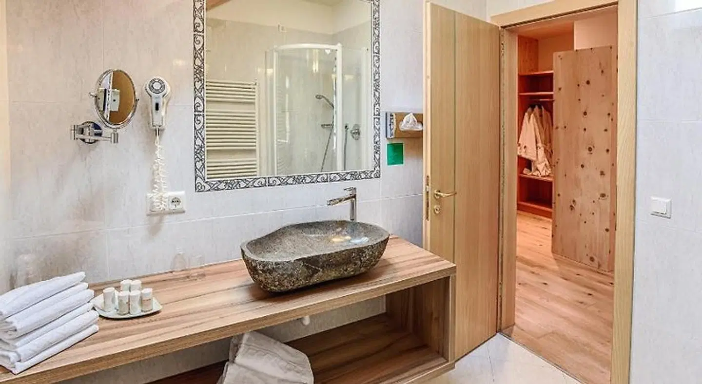Seehotel Sparer Badezimmer