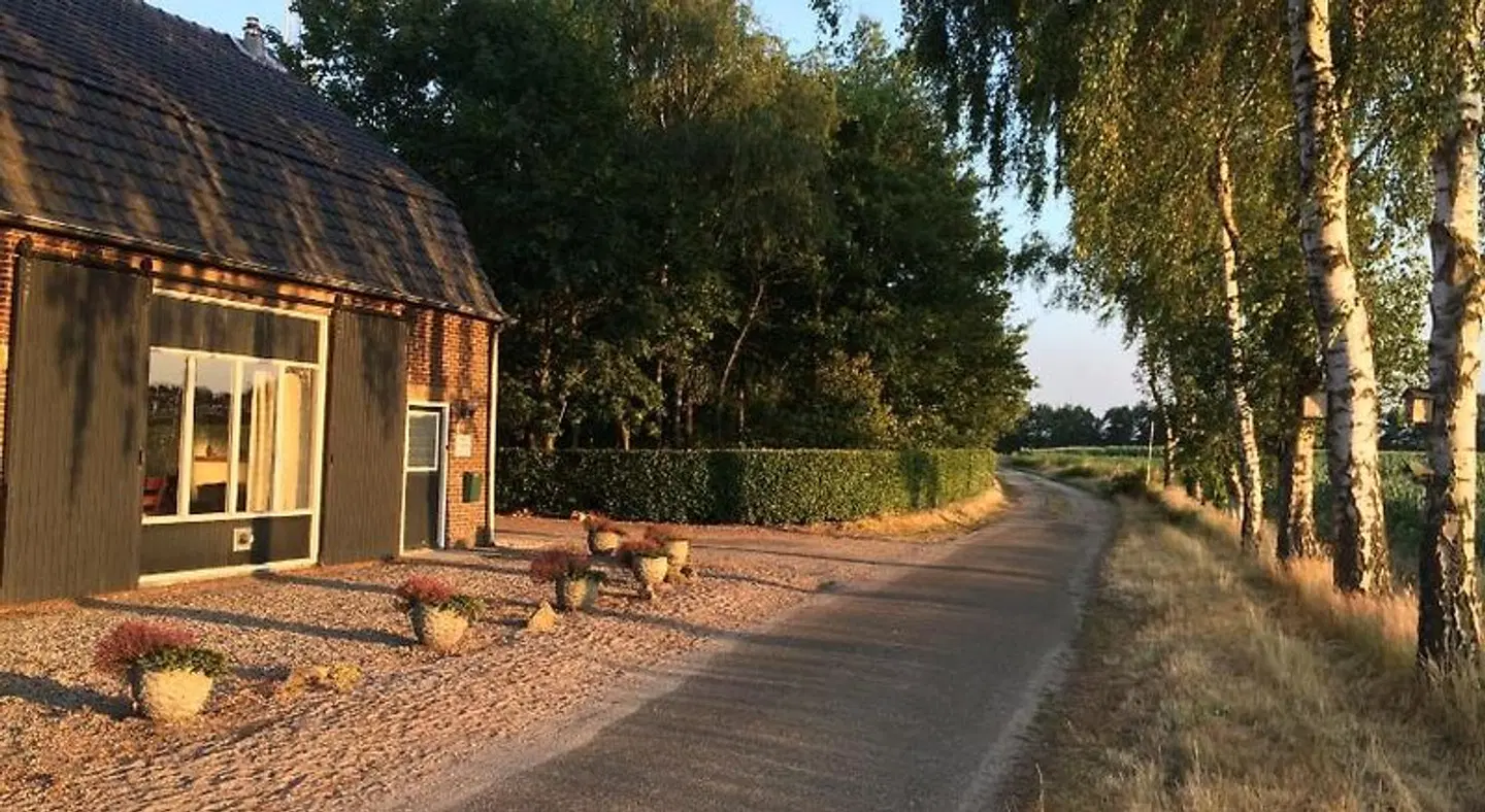 B&B Op 't Eikenschoor Terrasse
