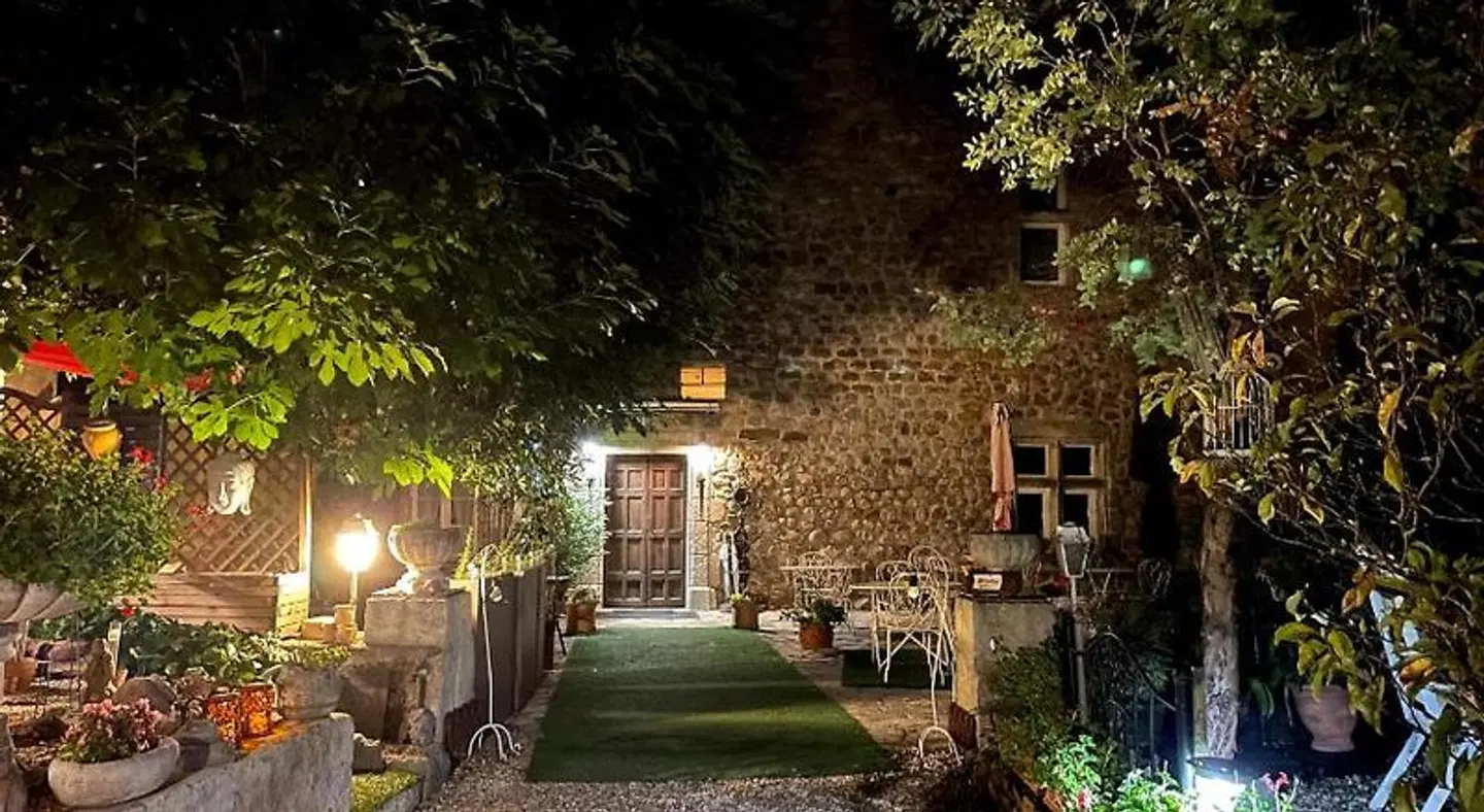 Le Manoir du Raveyron Garten