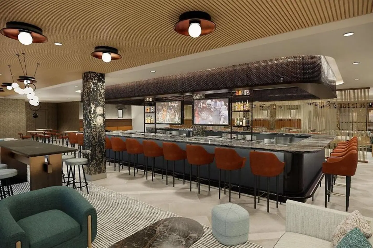 Sheraton Fort Worth Downtown Hotel Bar