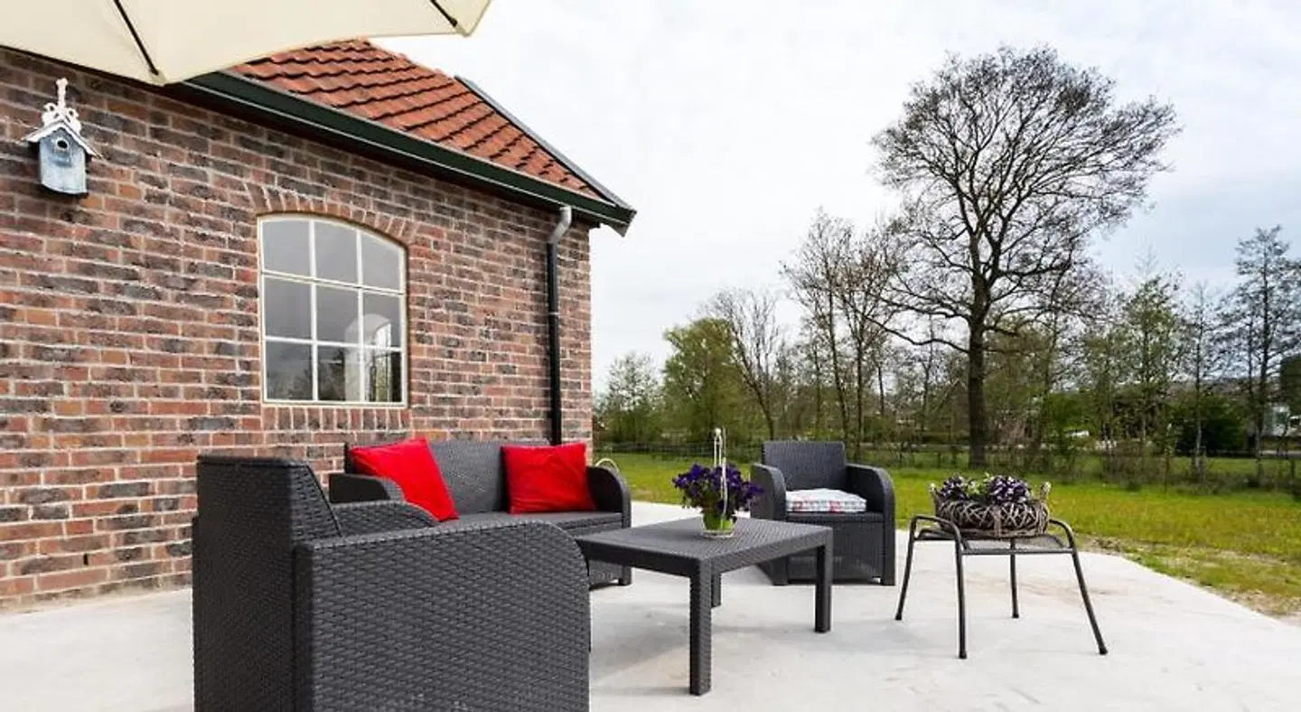 B&B It Waldspultsje Terrasse