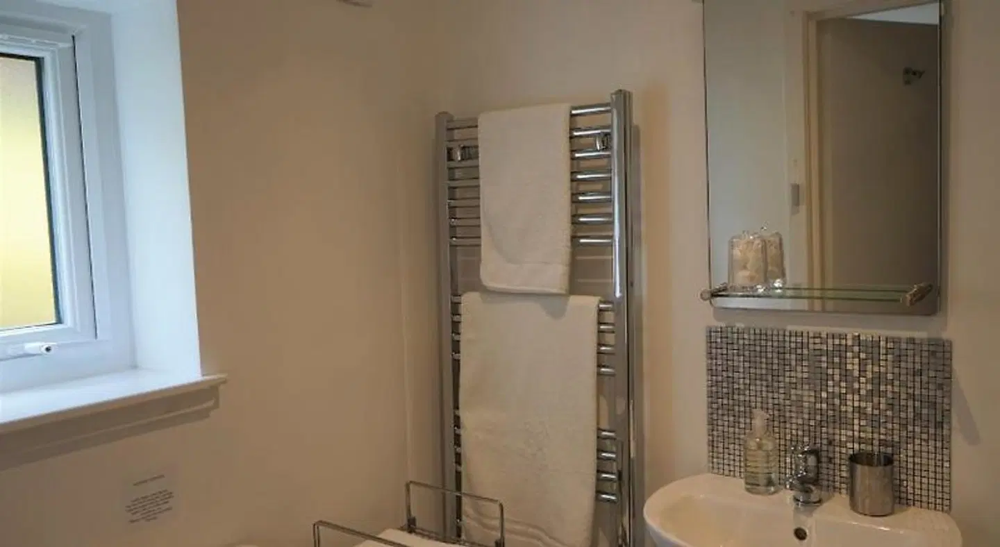 Lundie View B & B Badezimmer