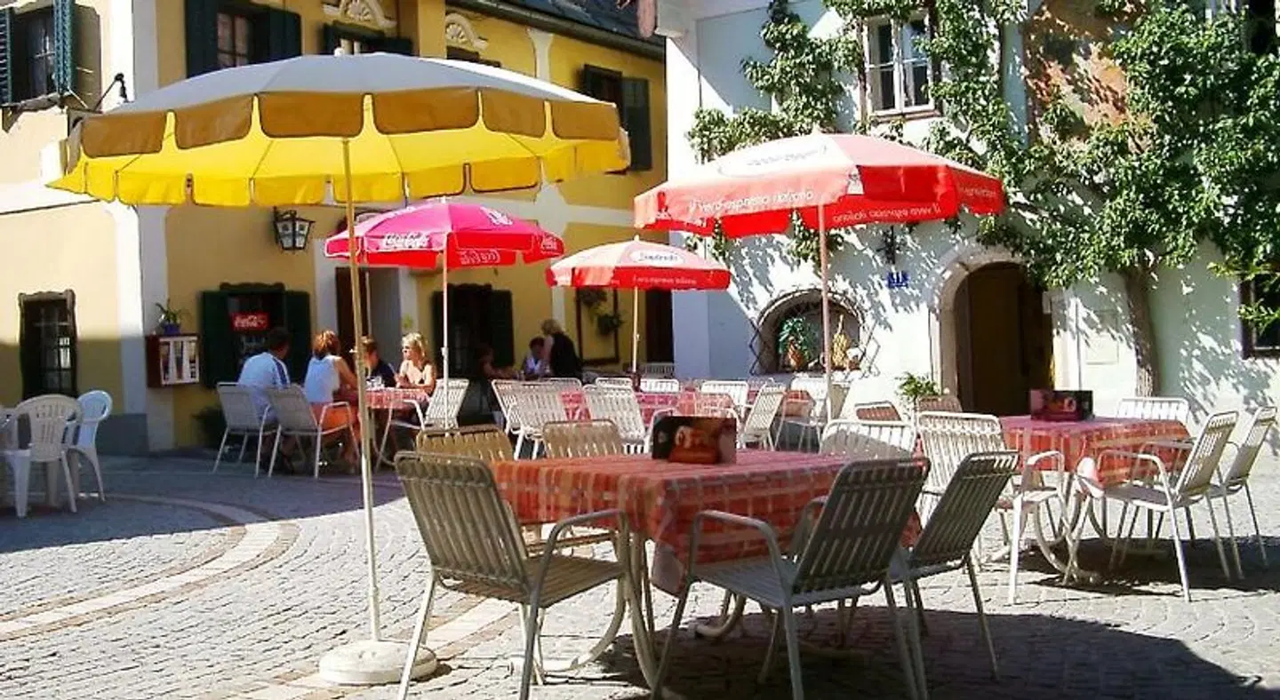 Hostel Bad Goisern Terrasse