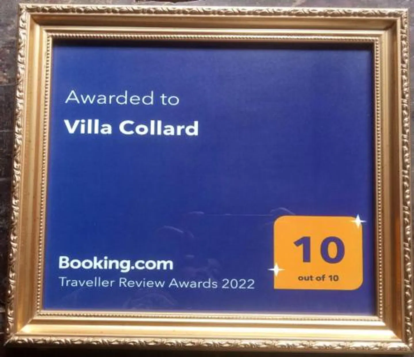 Villa Collard Landkarte