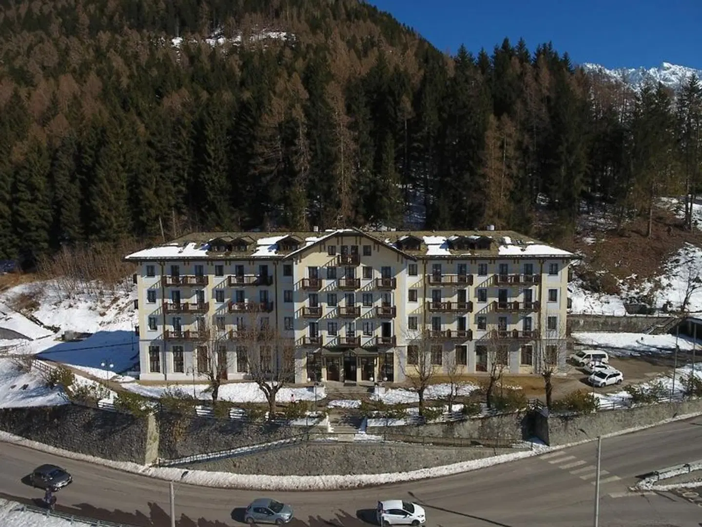 Palace Pontedilegno Resort Terrasse